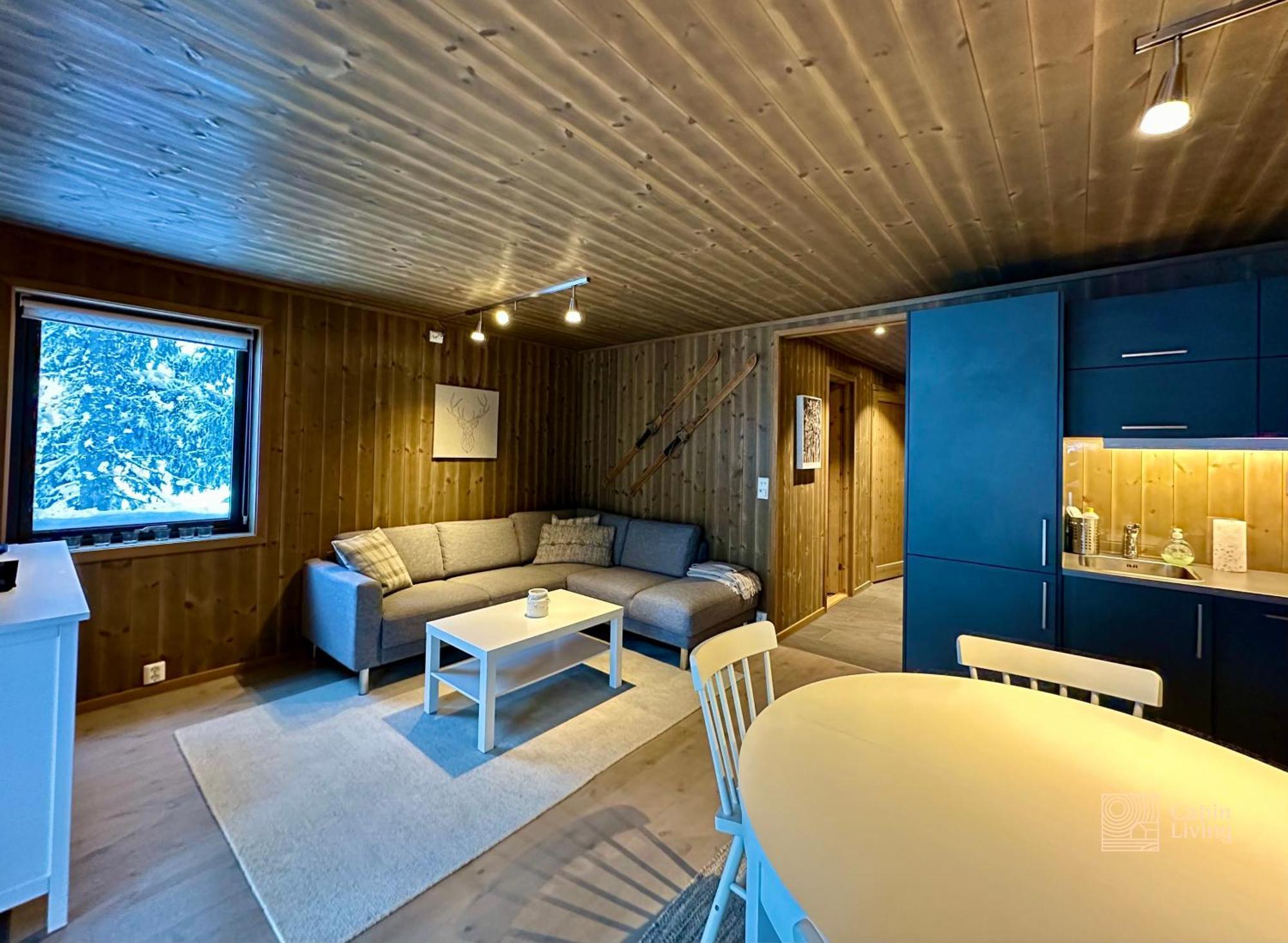 Modern Ski-In Out Apartment At Sjusjoen Exterior foto